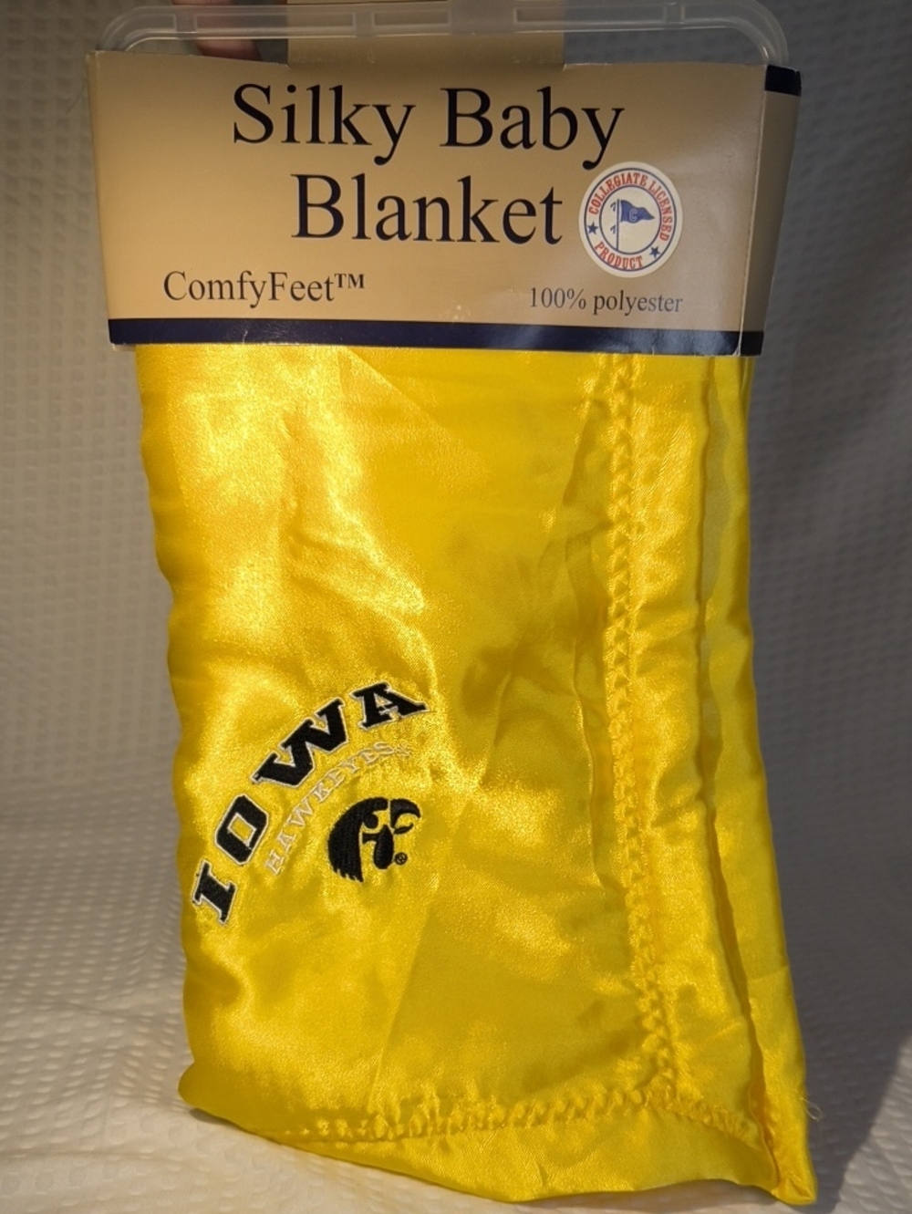 Iowa Hawkeyes Silky Baby Blanket